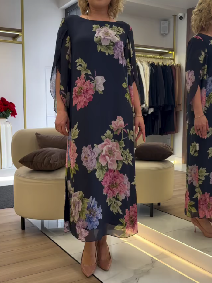 Violy | Maxikleid mit Blumenprint