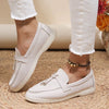 Yany | Damen-Loafers aus Wildleder mit geknoteter Quaste