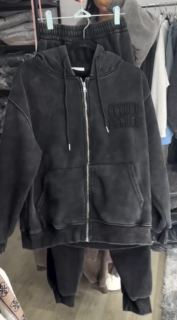 Keyla | Kapuzen-Sportanzug mit Reißverschluss