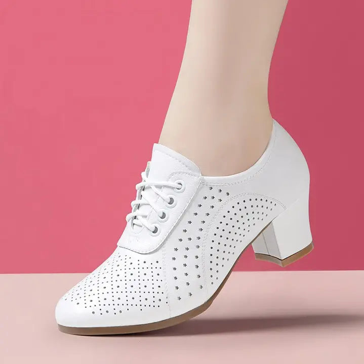 Jill | Stilvolle Tanzschuhe aus Leder