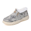 Sivia | Weiche Damen-Mokassins aus Leder und Fell