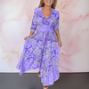 Penny | feminines Sommerkleid mit tiefem Ausschnitt