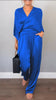 Ashlyn | Elegantes Satin-Set mit V-Ausschnitt