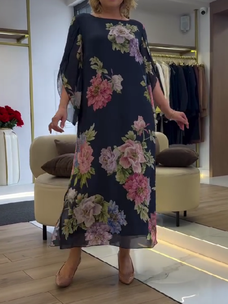 Violy | Maxikleid mit Blumenprint