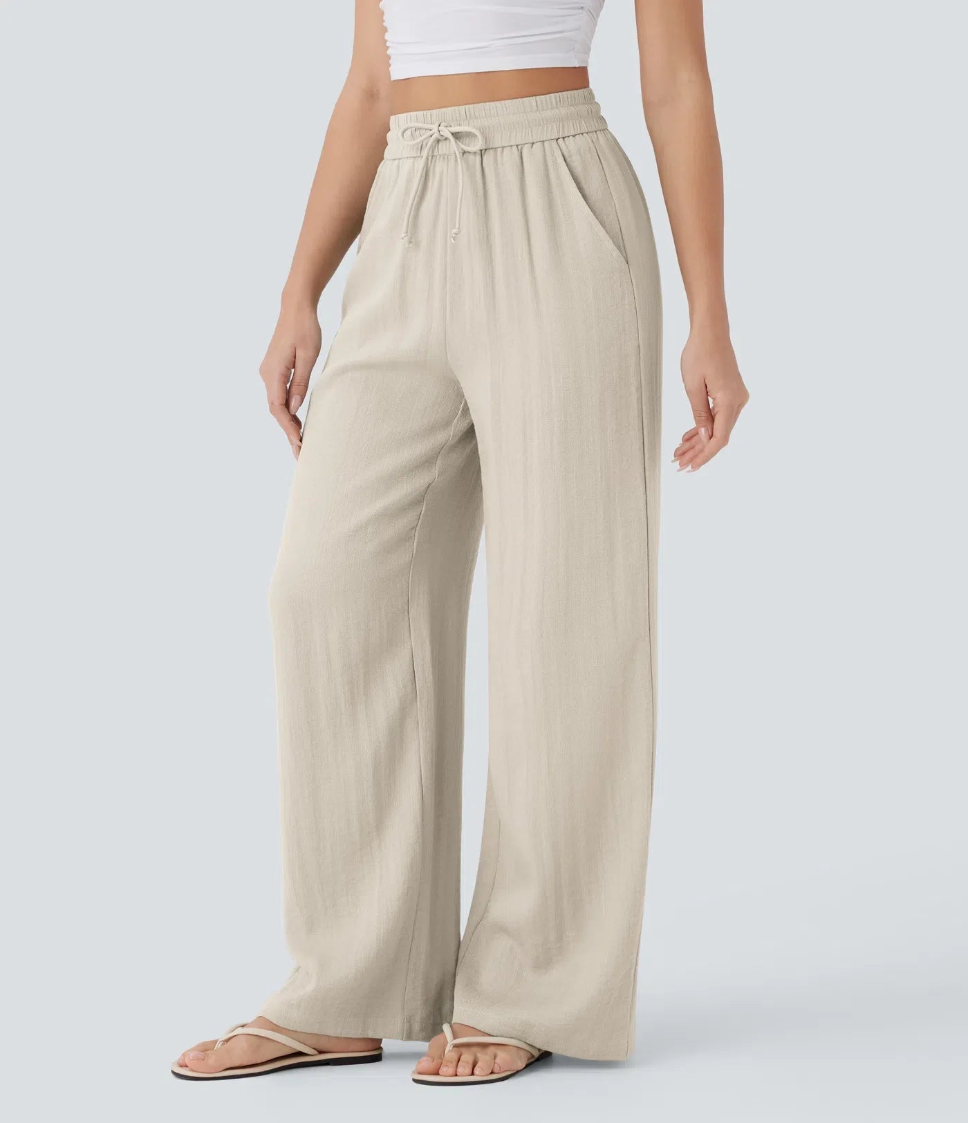 Lissa | Luftige Leinenhose mit elegantem Schnitt