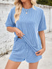 Darla | entspannendes Loungewear-Set aus weichem Rippstoff