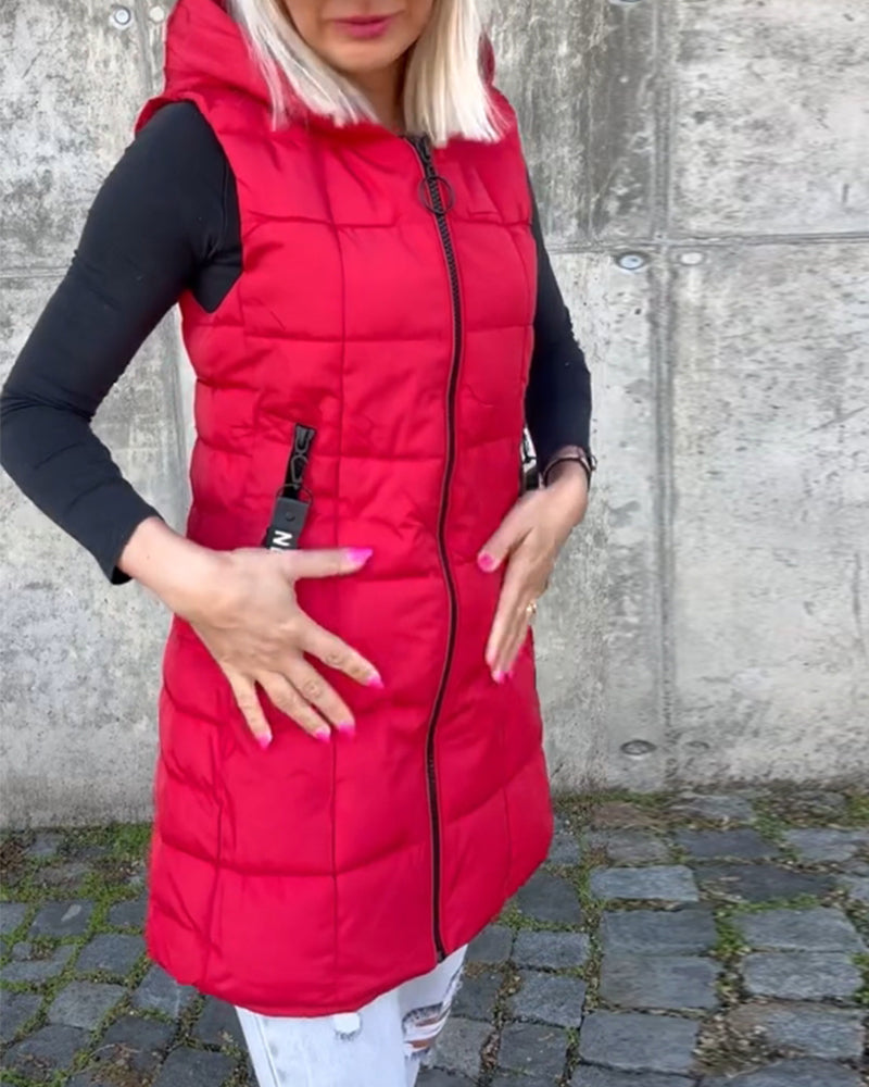 Mamira | Ärmelloser Steppmantel