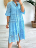 Rebecca | feminines Kleid mit zarter Stickerei für besondere Anlässe