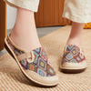 Dolly | Canvas Charm-Sandalen