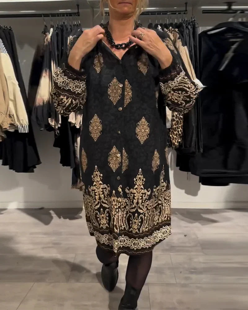 Georgina | Elegante Hemdblusenkleid