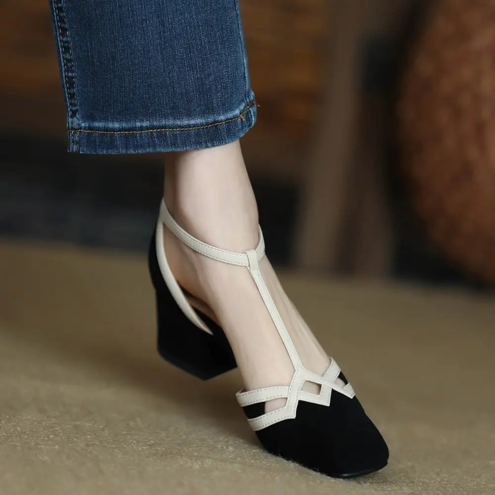 Dyna | Vielseitige französische Sandalen mit stabiler Sohle