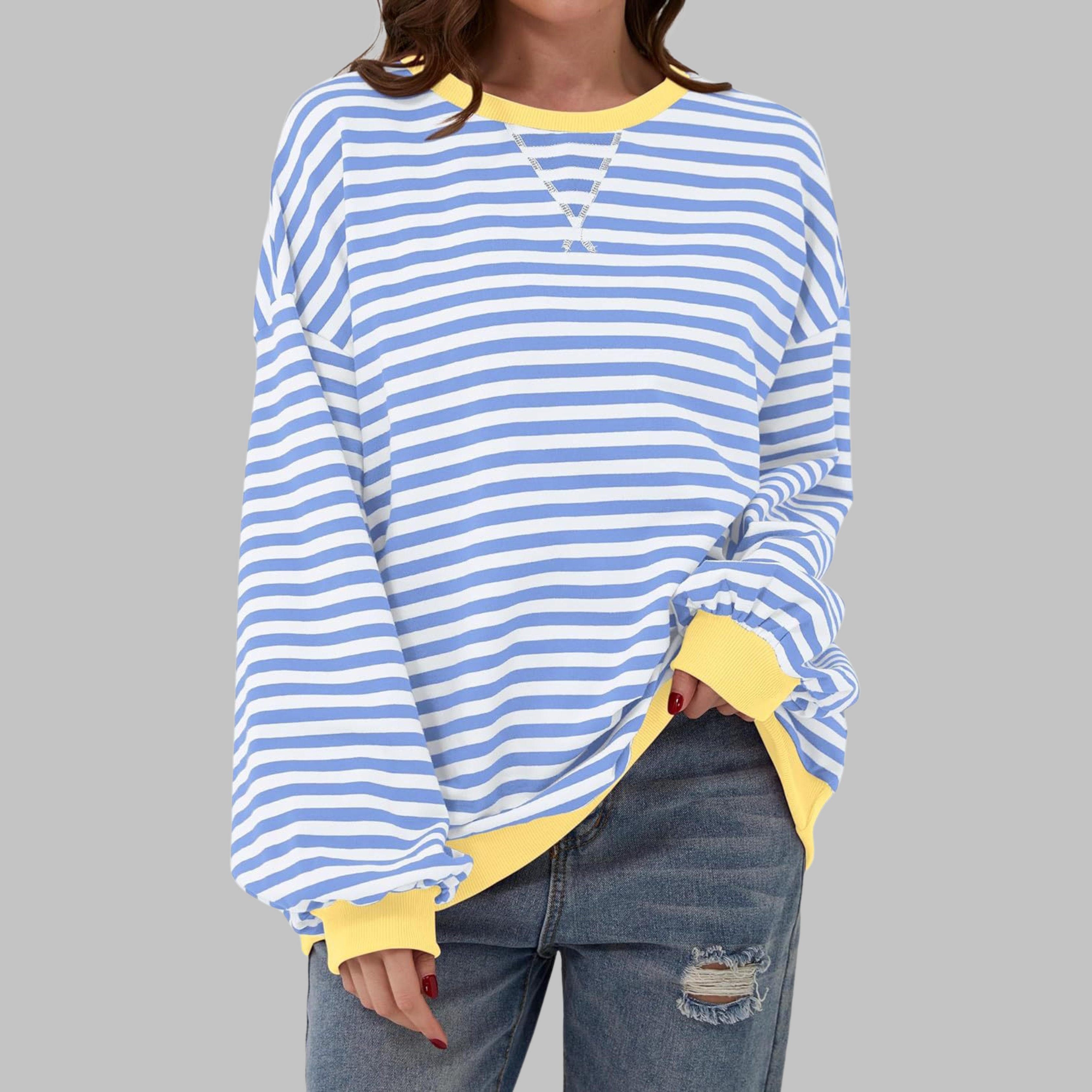 Marjen | Gestreifter Pullover