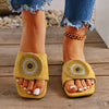 Iris | Strass-Sandalen mit Schutzsymbol