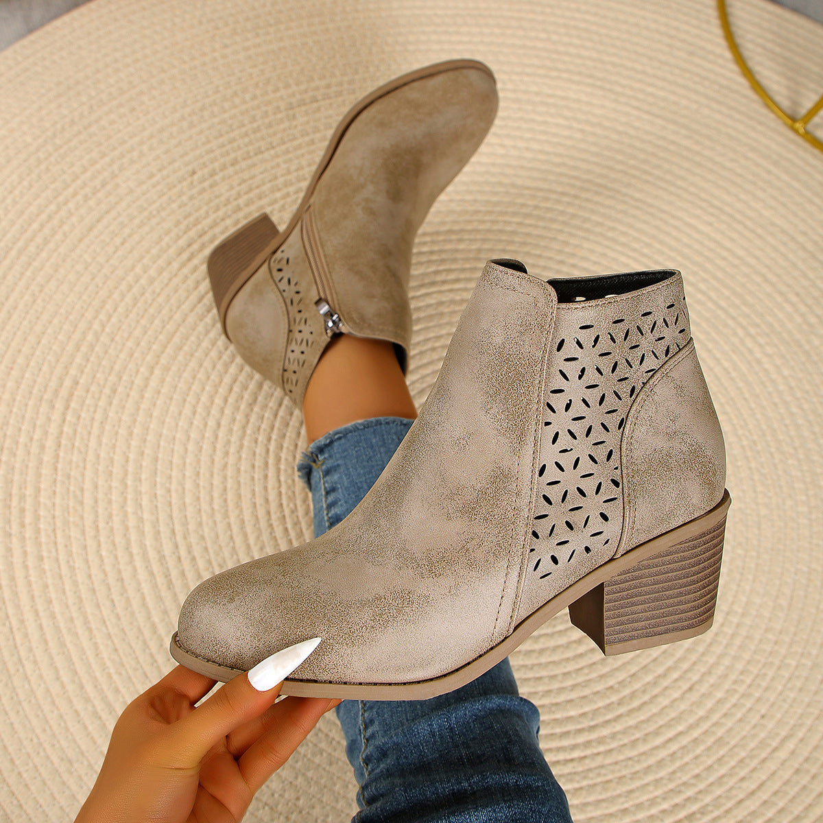 Helena | Damen-Stiefeletten aus Leder, orthopädisch & komfortabel