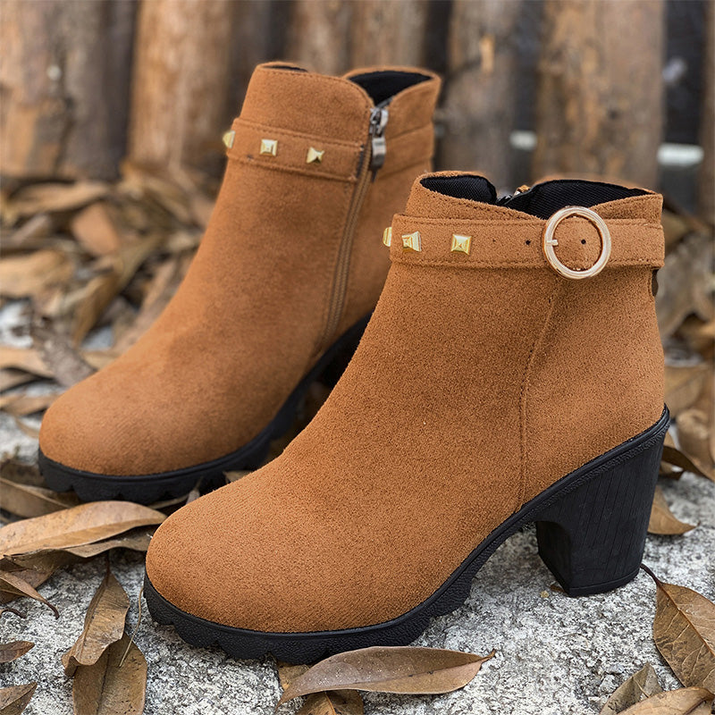 Caroline™ | Zeitlose Damenstiefeletten aus hochwertigem Material