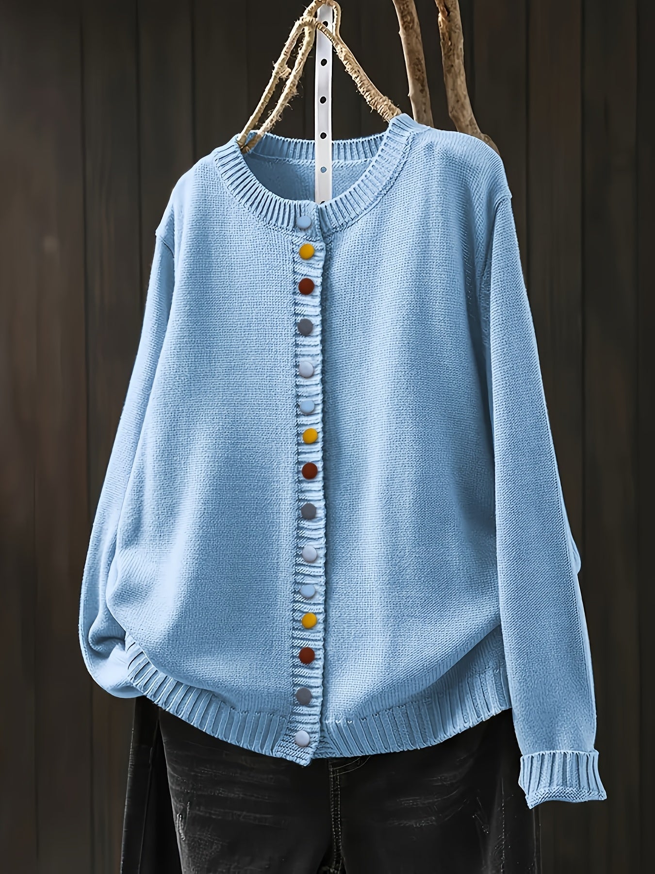 Ruvey | Bequeme Strickjacke