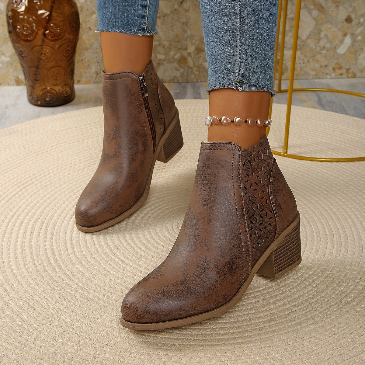 Helena | Damen-Stiefeletten aus Leder, orthopädisch & komfortabel