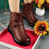 Jennifer | Damen-Lederstiefeletten, vintage & elegant