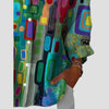 Khalani | elegante Bluse im geometrischen Design