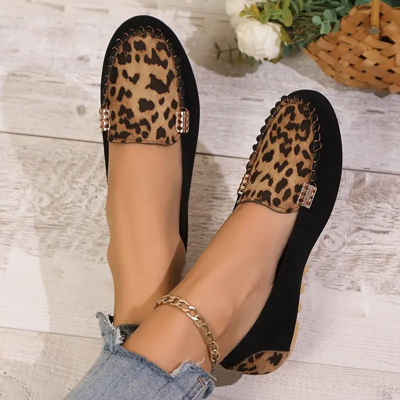 Lilah™ | Bequeme Damen-Slipper mit wildem Leopardenprint
