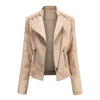 Clarisa | Gewaschene Lammfell-Lederjacke