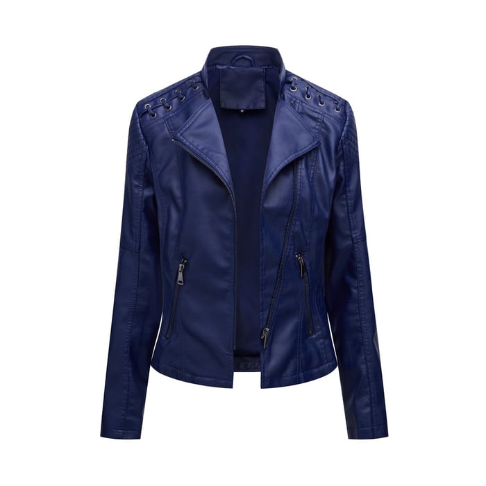 Clarisa | Gewaschene Lammfell-Lederjacke