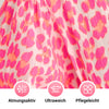 Annie | Kleid mit V-Ausschnitt und Print