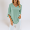 Sheila | Elegante Bluse mit V-Ausschnitt