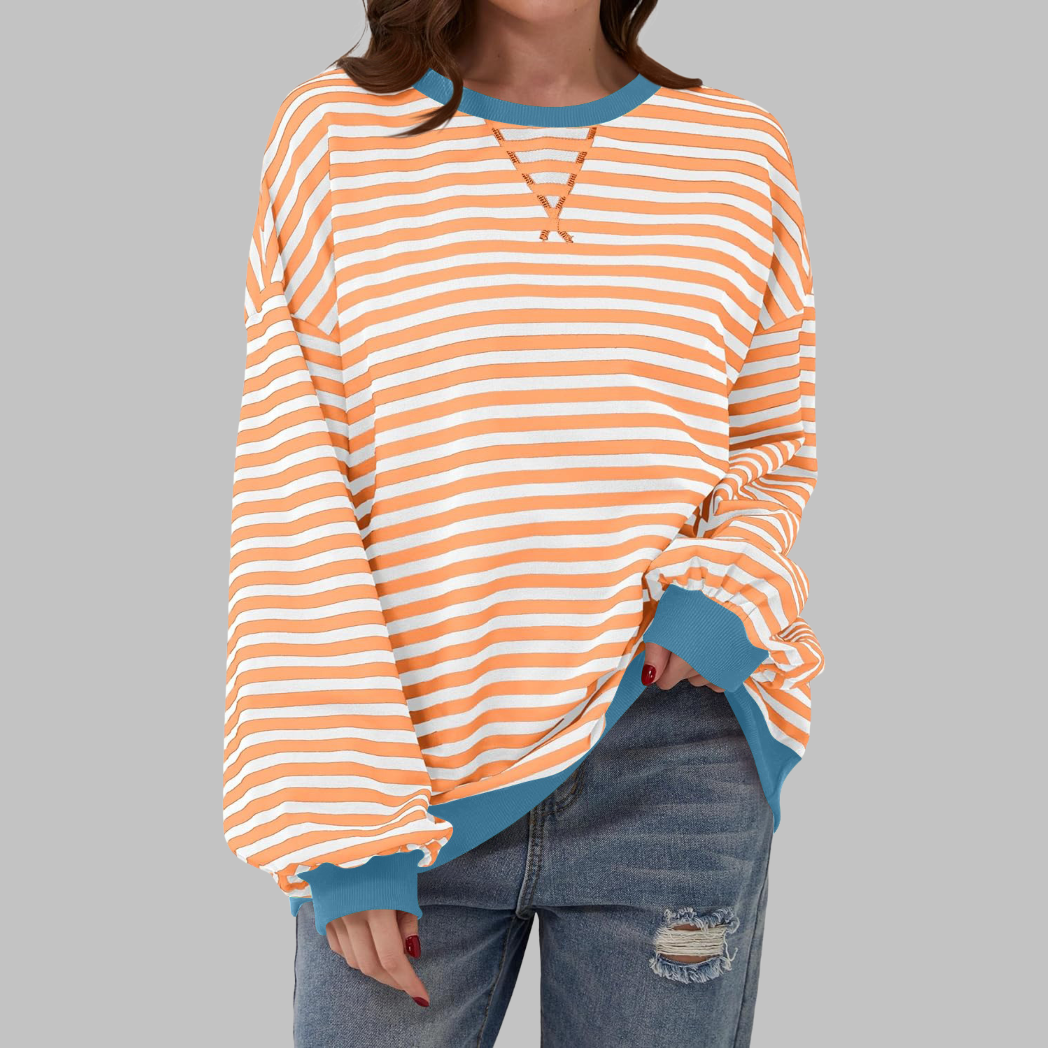 Marjen | Gestreifter Pullover