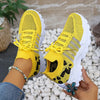 Solana | Lässige Damen-Sneakers mit trendigem Panther-Print