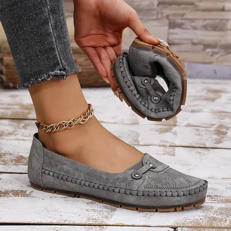 Leticia | Damen-Lederschuhe, rutschfest & weich