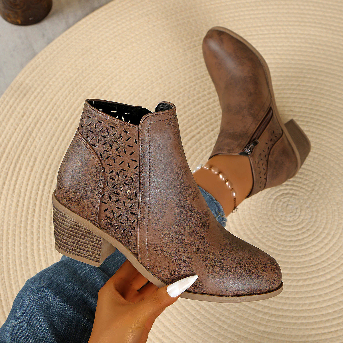 Helena | Damen-Stiefeletten aus Leder, orthopädisch & komfortabel