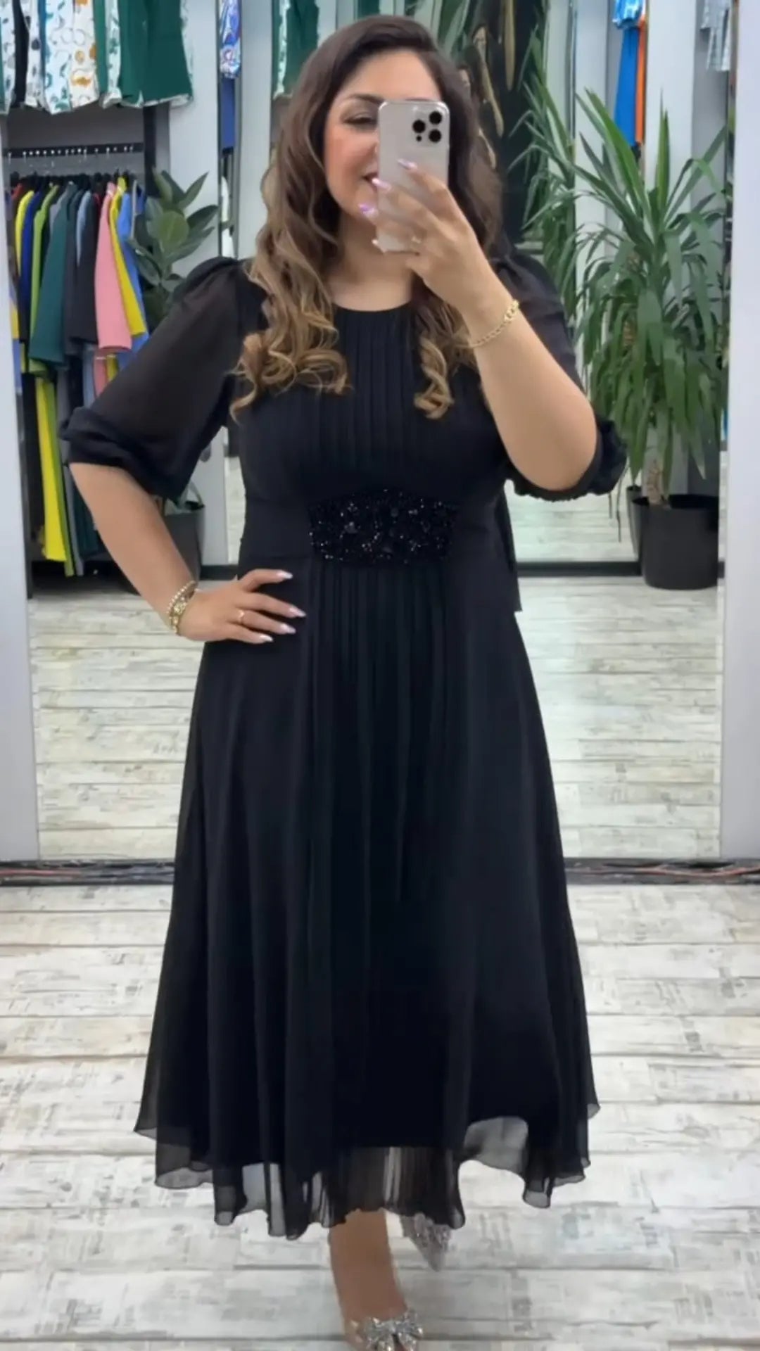 👗【S-5XL】Nowa modna sukienka, klasyczny design, elegancka i prosta