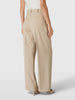 Nora | Weite Damenhose - Beige / S