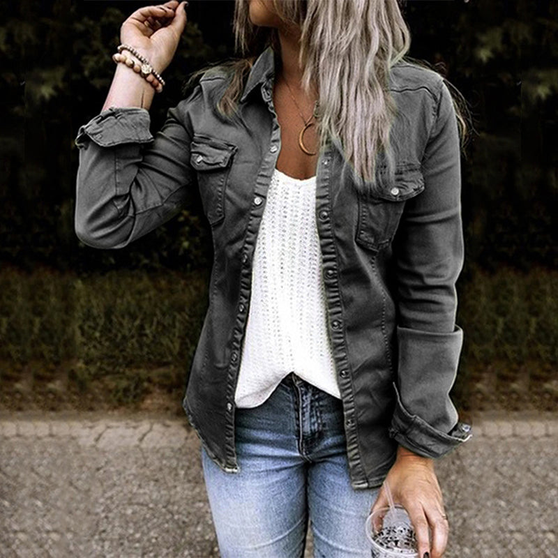 Selene | Modische Jeansjacke