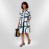 Deborah | stilvolles Kleid mit Knopfleiste