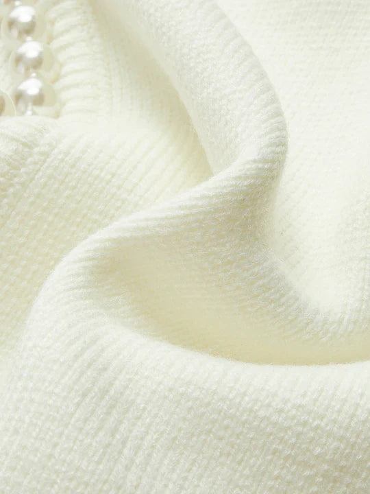 Francesca | Strickjacke für Damen, elegant & mit Perlen
