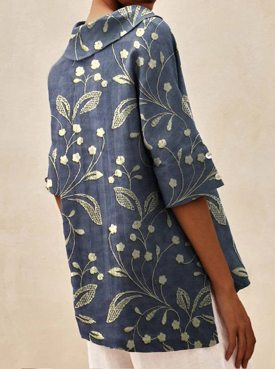 Leah | stilvolles Leinenoberteil für Damen