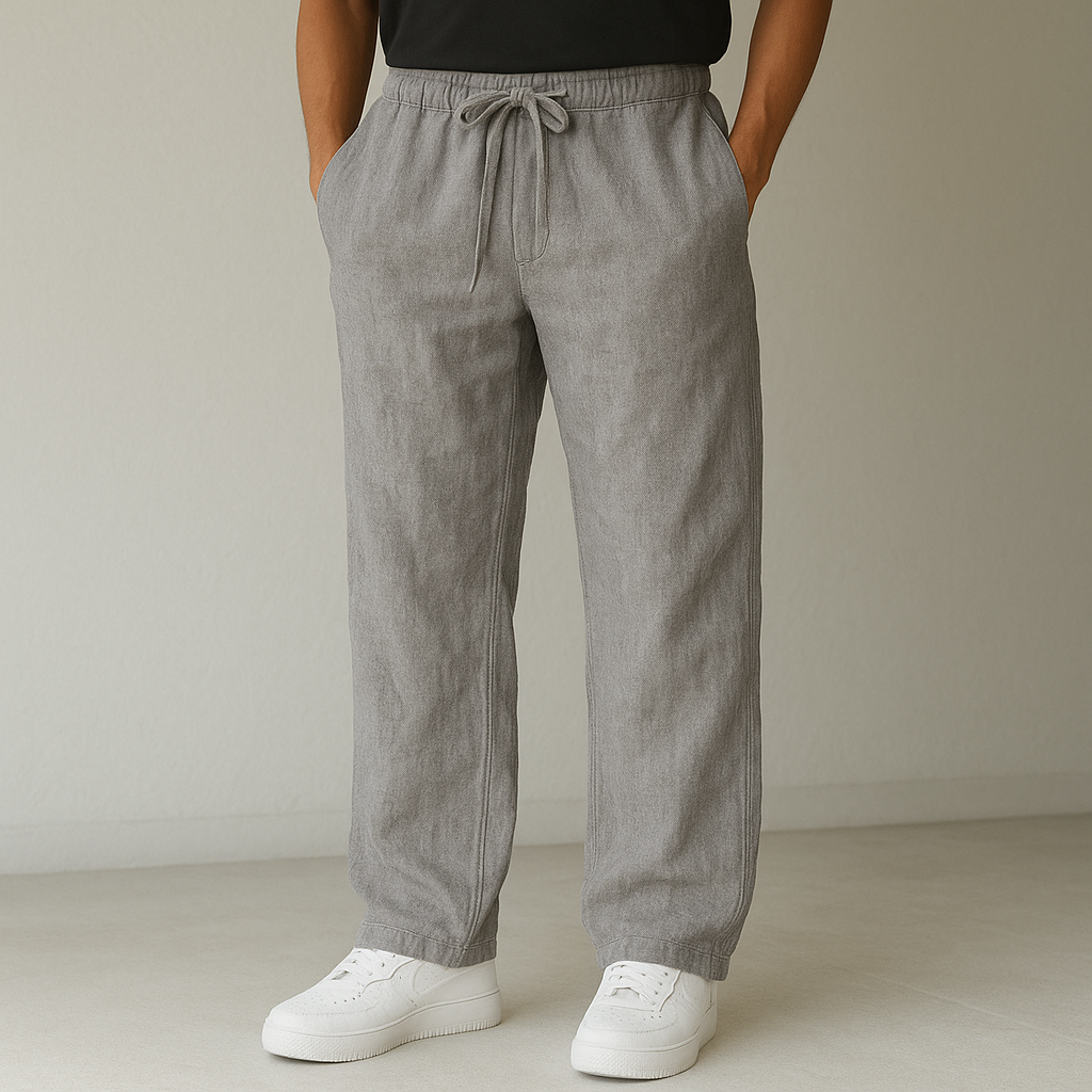 Aeryll | bequeme Leinenhose mit lockerem Schnitt