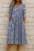 Della | feminines Kleid mit V-Ausschnitt und elegantem Schnitt