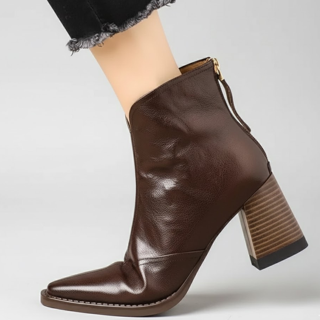 Megan | Elegante Mid-Heel-Stiefel