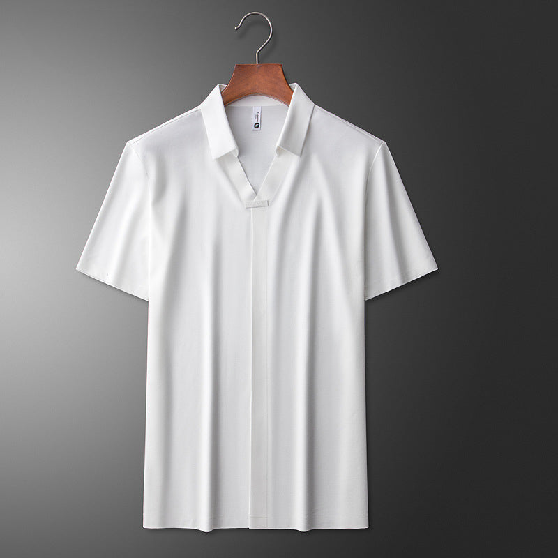 Landon | Seiden-Poloshirt