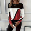 Frenna | Lässiges T-Shirt mit Farbblock