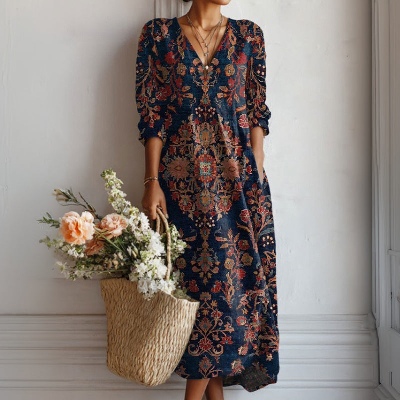 Aimee | Vintage-Kleid im Ethno-Stil