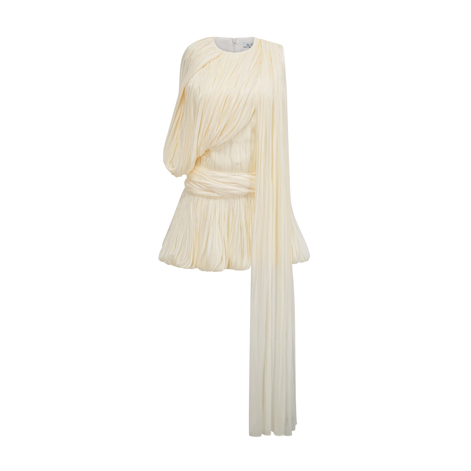 Cyriel | Drapiertes Minikleid mit Schleifenmuster