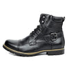 Jaxon | Braune Kampfstiefel für Männer