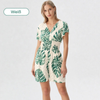 Kenna | stylischer Strampler mit floralem Tupfenmuster