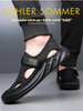 Jiboy | stylische Sommersandalen für Herren mit weicher Netzsohle