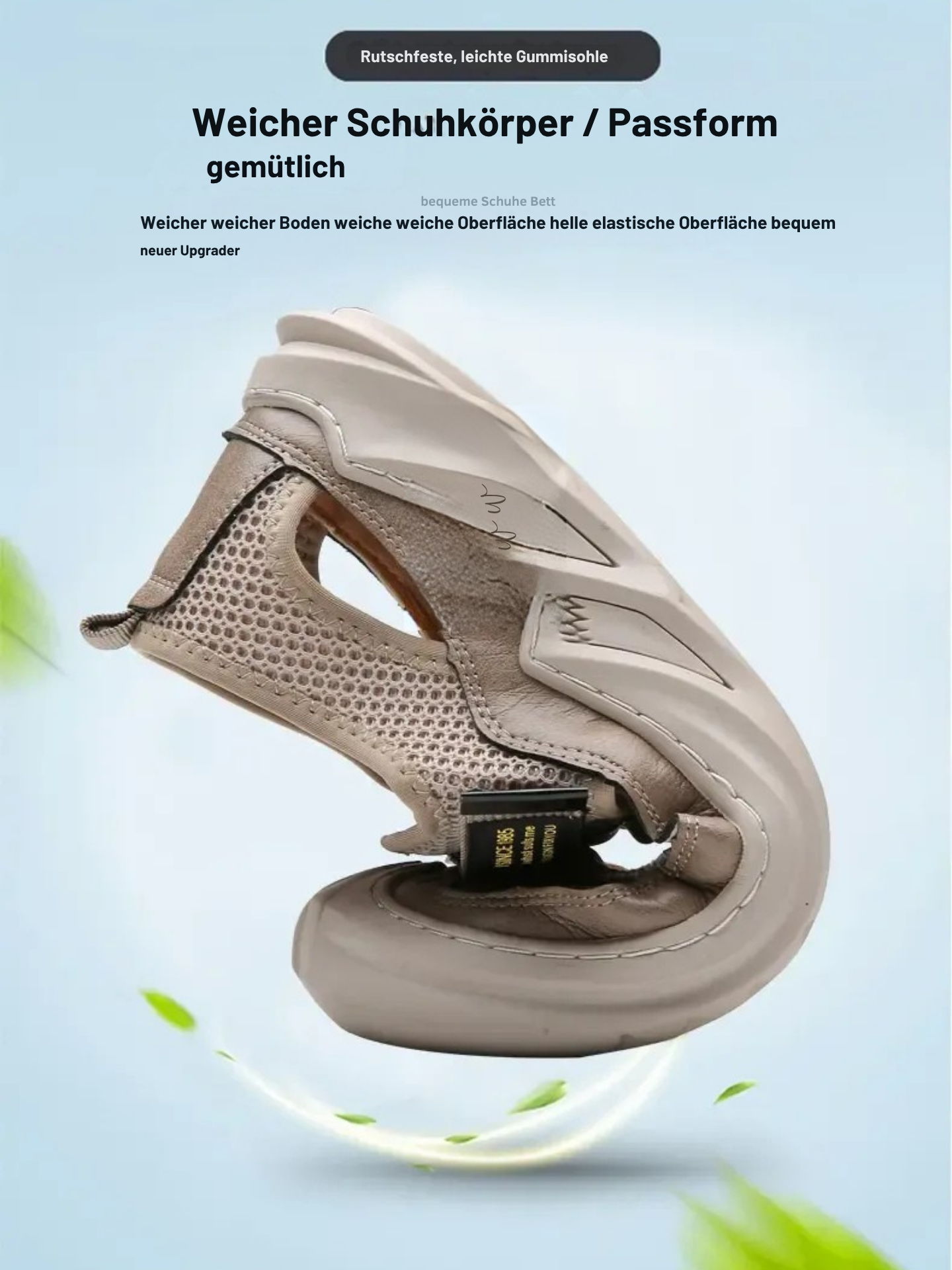Jiboy | stylische Sommersandalen für Herren mit weicher Netzsohle