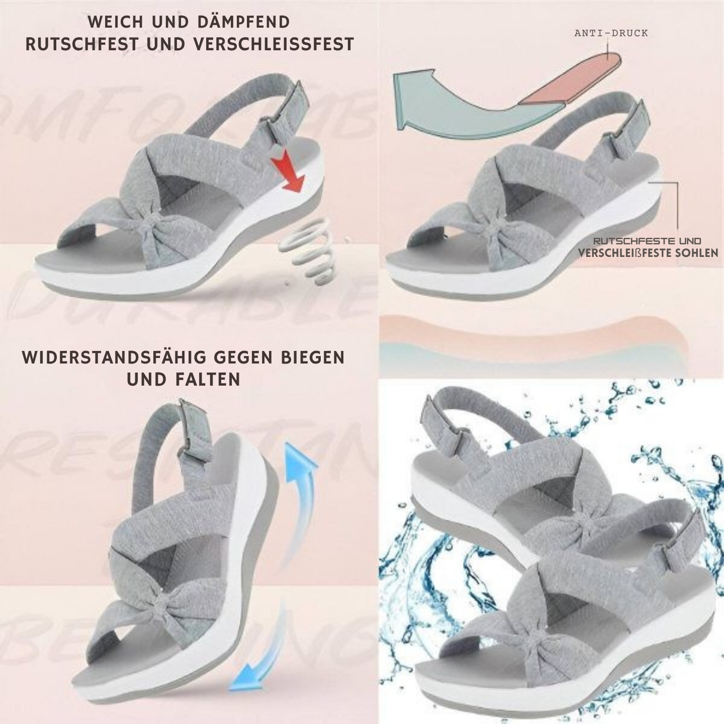 Sophia | orthopädische Sommersandalen für den perfekten Komfort